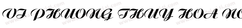 VI Phuong Thuy Hoa Normal字体转换
